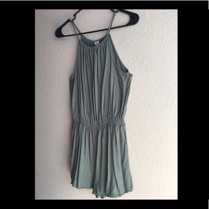 Olive green Romper